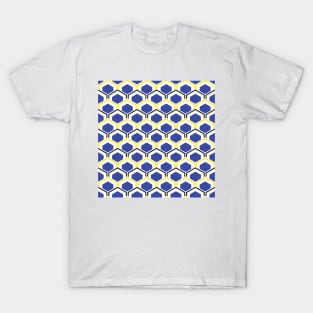 Mid Century Modern Hexagons T-Shirt